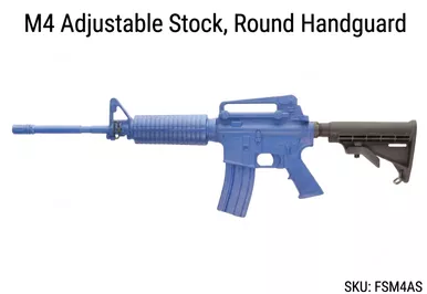 Blue Gun M4 w/ Adjustable Stock