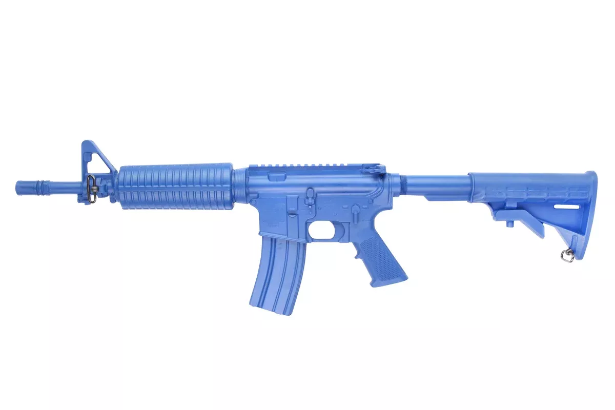 BLUEGUNS M4 Commando Flat Top Open Stock (Inert Training Device)
