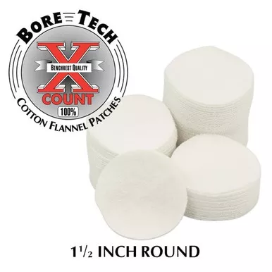 Bore Tech Patch 1-1/2" Round 1000/Bag