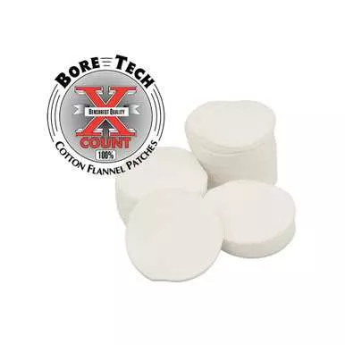 Bore Tech Patch 1-1/4" Round Bag/1000