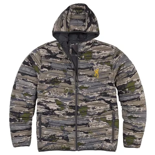BROWNING PACKABLE PUFFER JACKET OVIX SMALL*!