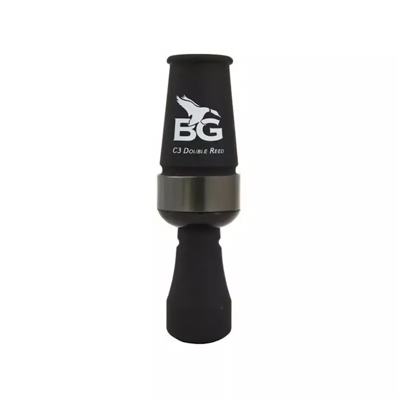 Buck Gardner C3 Duck Call Double Reed Black