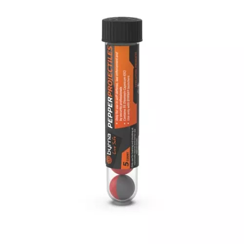 Byrna Technologies JB68316 Pepper Projectiles5ct Gray/Red