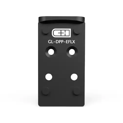 C&H Precision EFLX/DPP Plate for Glock MOS