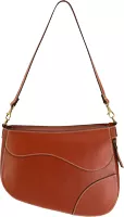 CAMELEON SADDLE PURSE CONCEALED CARRY BAG BROWN!