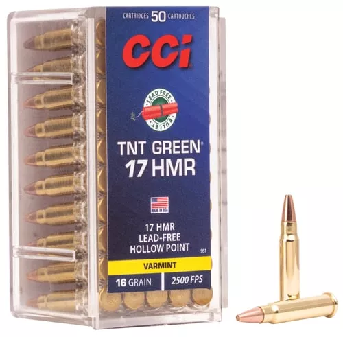 CCI 17HMR 16GR TNT GREEN 50/2000