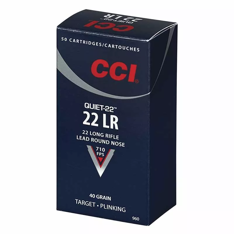 CCI 960 Quiet-22 .22LR 40gr - 50 Rounds