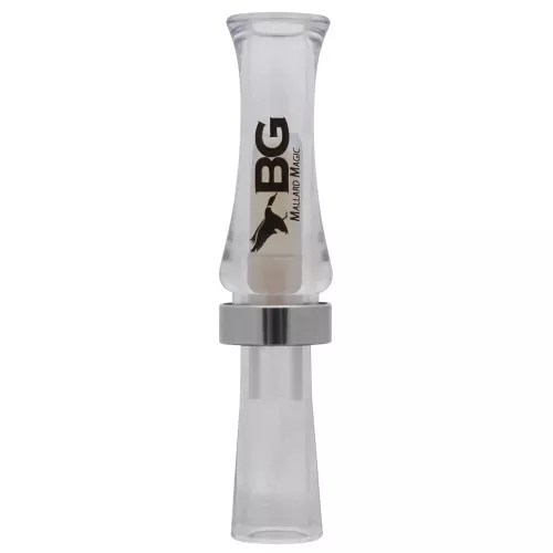Clear Mallard Magic Poly Duck Call by Buck Gardner