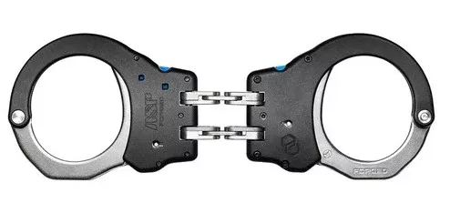 Clearance - ASP Plus Cuffs, Hinge (Steel Bow) Blue