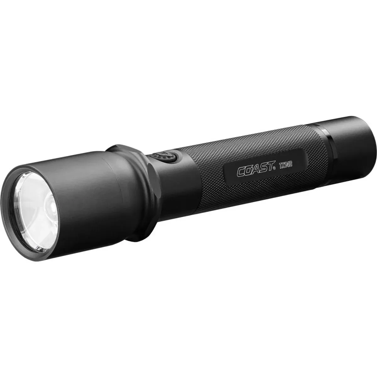 Coast TX14R Rechargeable LED Flashlight | Black | TX14R