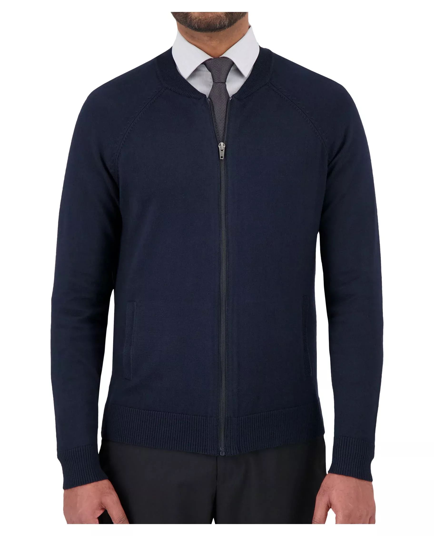 Cobmex Men's Full Zip Bomber | Ink | 4409