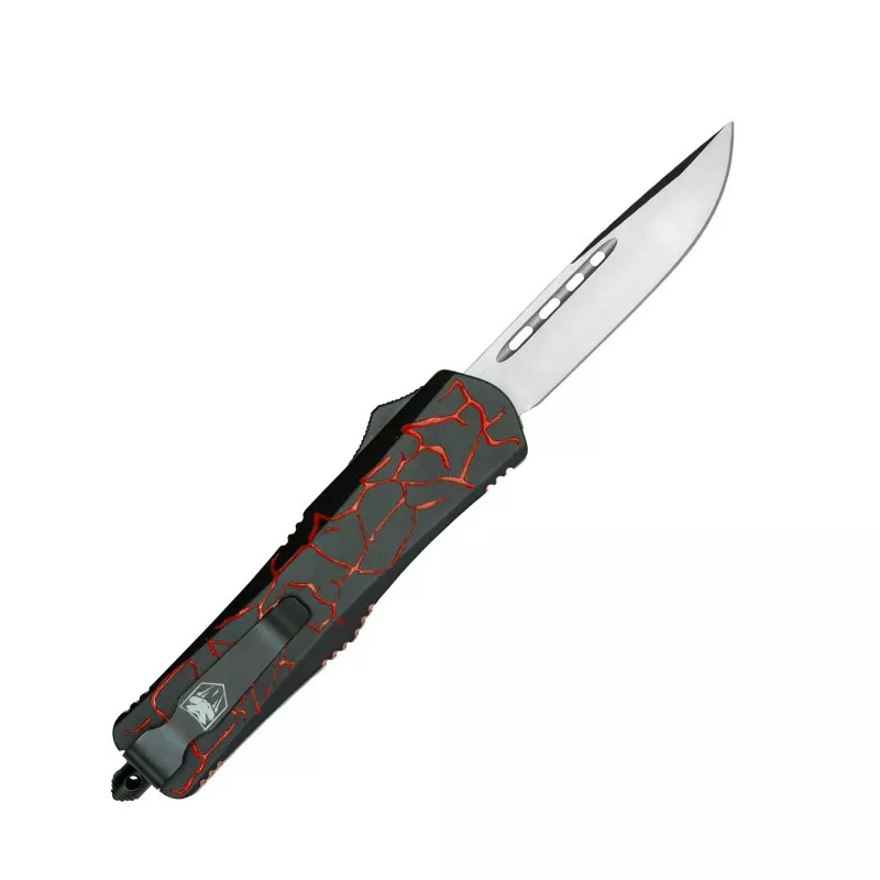 CobraTec Medium Fractured FS-3 Automatic OTF Knife