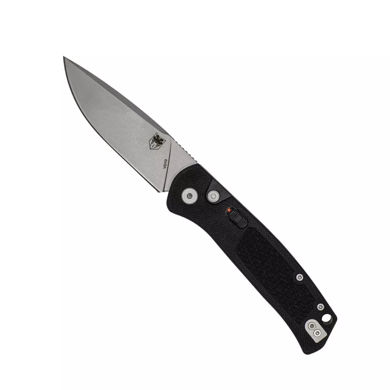 CobraTec Recon Automatic Folding Knife - Black