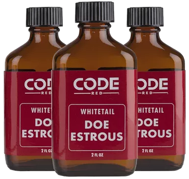 Code Blue Code Red Doe Estrous Scent 2 fl oz 3 Pack