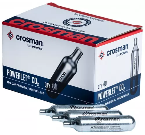 Crosman 23140 Powerlet CO2 12 Grams 40 Per Pkg