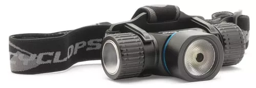Cyclops Poseidon Rechargeable Headlamp Black 2000 Lumens