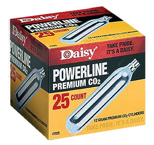 DAISY CO2 CYLINDER 25PK