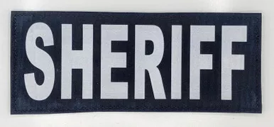 DS Vinyl Sheriff Patch (4" x 10")