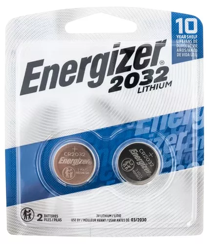 ENERGIZER LITHIUM BATTERIES 2032 2-PACK