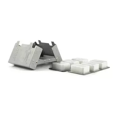 Esbit Pocket Stove w/ 6 Solid Fuel Tabs