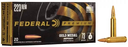 FED GOLD MDL 223REM 73GR BERGER 20