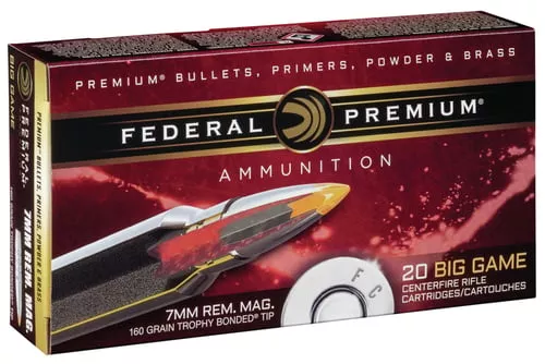 FED PRM 7MMREM 160GR TRPHY TIP 20/20