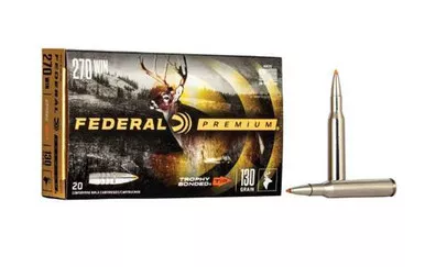 Federal Premium .270 Win 130gr Trophy Bonded Box/20