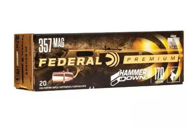 Federal Premium HD .357 Mag 170gr Box/20