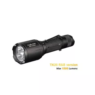 Fenix TK25 Red & Blue LED Flashlight (Discontinued)