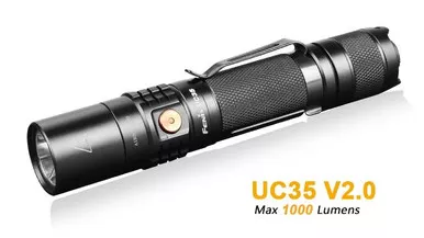 Fenix UC35 V2.0 USB Rechargeable LED Flashlight