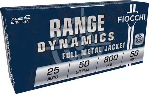 FIOCCHI 25ACP 50GR FMJ 50/1000