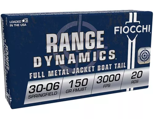 FIOCCHI 30-06 150GR FMJBT 20/200