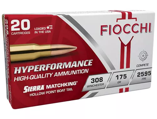FIOCCHI 308WIN 175GR HPBT MK 20/200