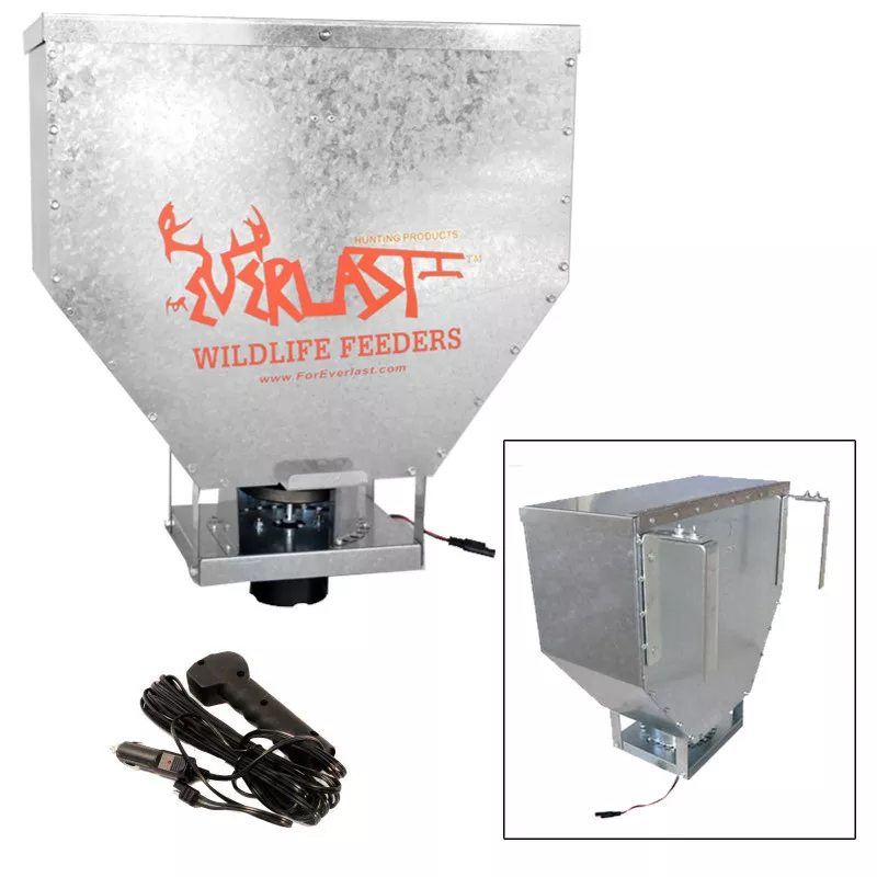ForEverlast 50lb Galvanized Tailgate Feeder