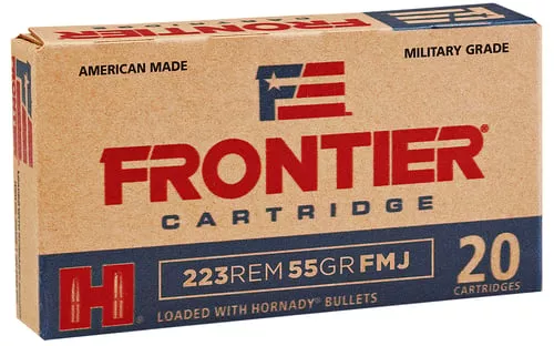 FRONTIER 223REM 55GR FMJ 20/500