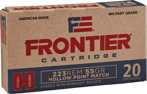 FRONTIER 223REM 55GR HP MATCH 20/500