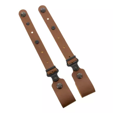 GALCO Horizontal Shoulder System Tan Ambidextrous Tie Down Set 2.0 (MC2TD)