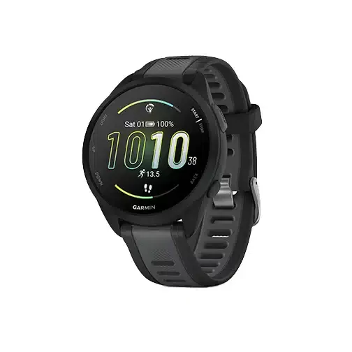 Garmin Forerunner 165 Running Watch – Black/Slate Gray