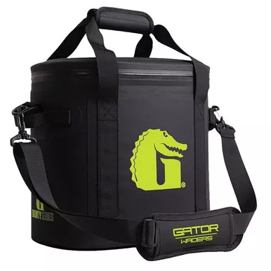 GATOR WADERS Bounty 20 Can Black/Lime Soft Cooler (SCOOL2012)