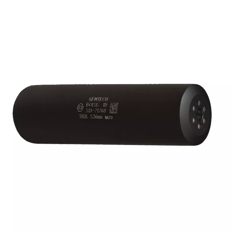 Gemtech Trek-II 2 5.56 NATO Black Cerakote Suppressor