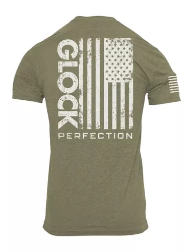 GLOCK OEM PERF FLAG SHRT SLV OD M