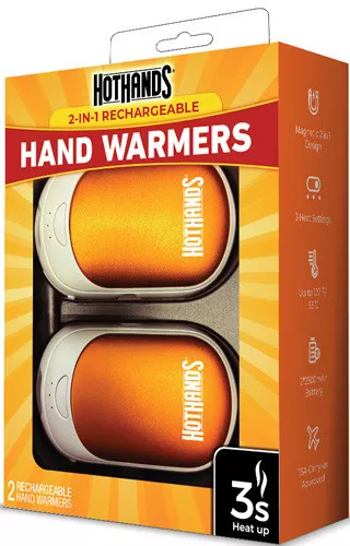 HotHands 2-in-1 Rechargeable Hand Warmers