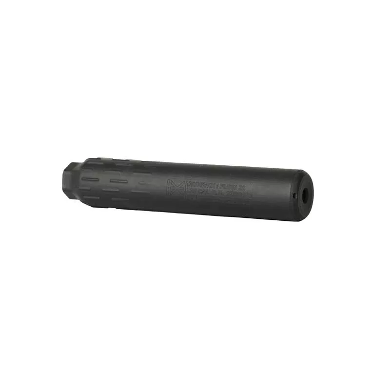 Huxwrx FLOW 22TI .22 Cal Titanium Direct Thread Suppressor - Black