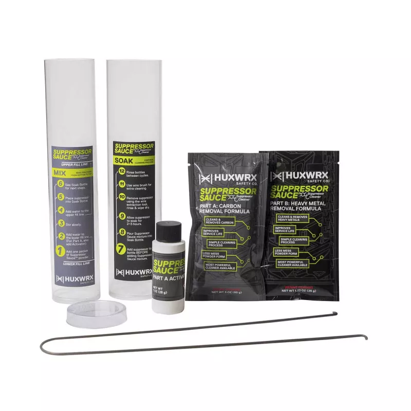 Huxwrx Suppressor Sauce Cleaning Kit
