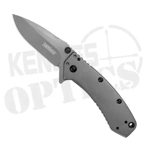 Kershaw 1555TIX Cryo S/E Folding Knife Gray – Titanium