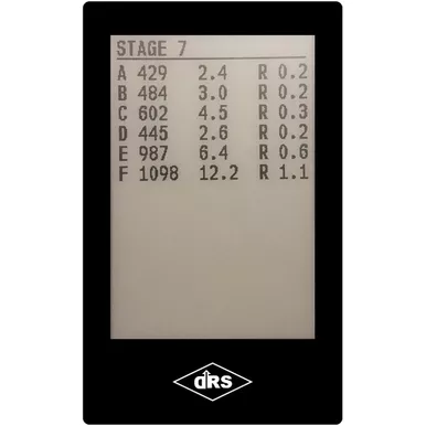 Kestrel E-Dope Card - DRS