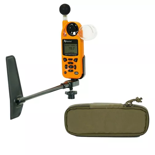 Kestrel Portable Rotating Vane Mount with MOLLE Carry Case