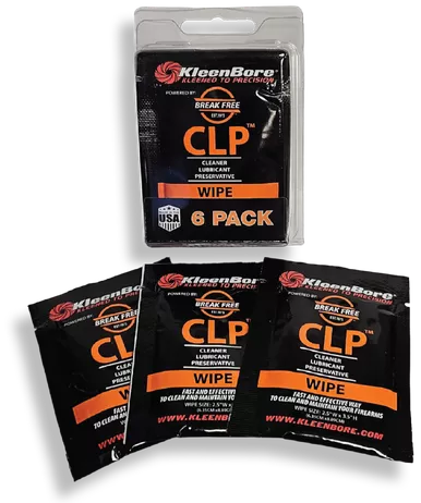 KleenBore CLP Wipes - 6 Pack