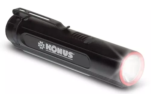 KONUS RECHARGEABLE FLASHLIGHT/ LANTERN 2000 LUM MAGNET/CLIP!