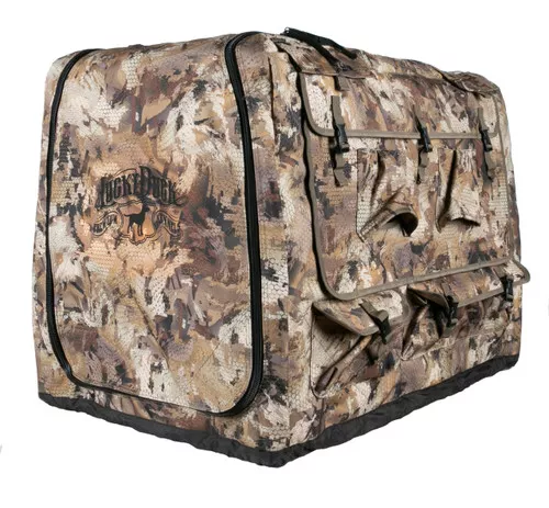 Lucky Duck Kennel Cover - Intermediate Optifade Marsh